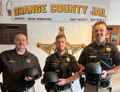Equipment Donation: Orange County Sheriff's Department Indiana
