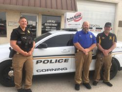 Equipment Donation: Corning Police Department Arkansas