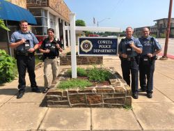 Equipment Donation: Coweta Police Department Oklahoma