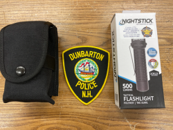 Equipment Donation: Dunbarton Police Department New Hampshire