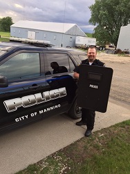 Equipment Donation: Manning Police Department, Iowa